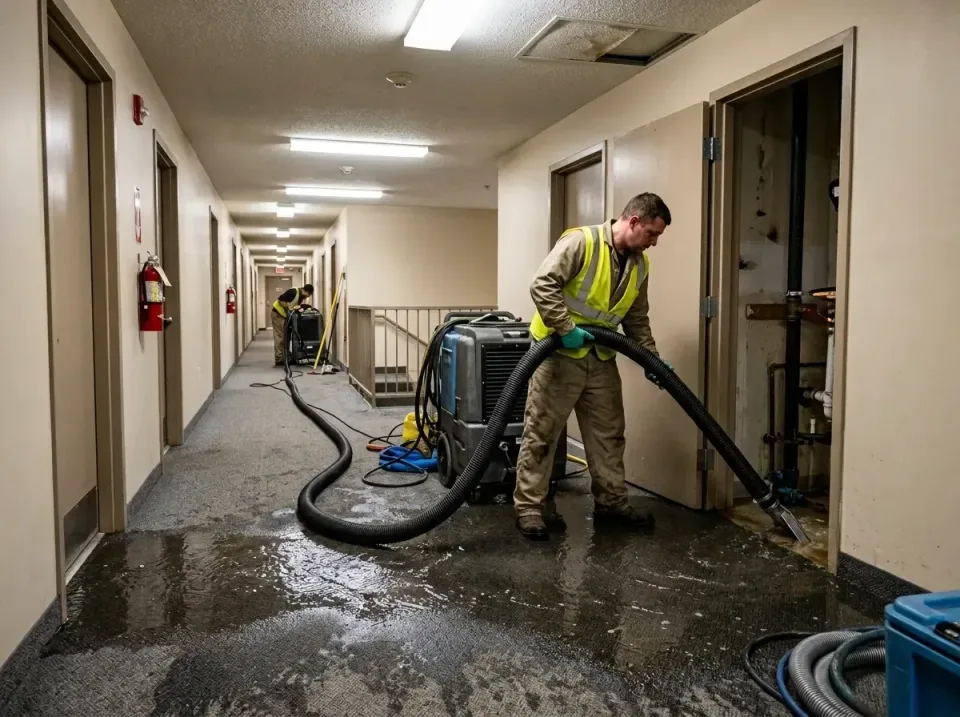 multi-unit-apartment-hallway-f-005 — frequently asked questions, Emergency Burst Pipe Water Extraction & Removal in Keller,…